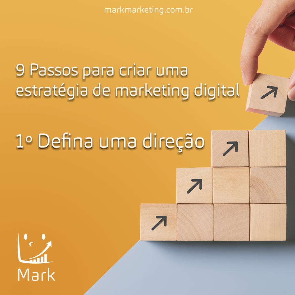 Defina uma direção para sua estratégia