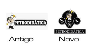 antes e depois logotipo